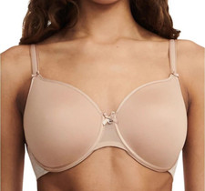 Chantelle 1897 C Magnifique Seamless Contour Spacer Minimizer Bra 44D 