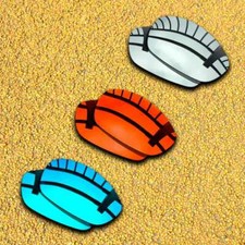 3 Pairs Lenses Replacement for-Arnette Stance AN4020 Polarized-Silver Blue Red
