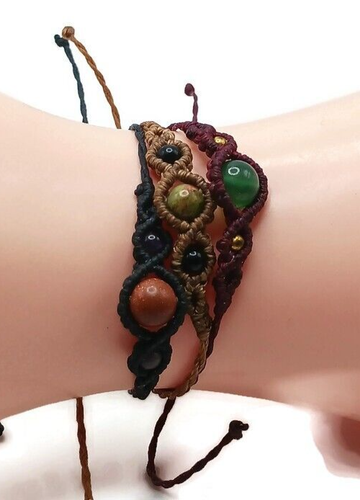 Pulsera Amistad Unisex Hecha a Mano con Diseño Peruano - Macramé Lavable - Imagen 3 de 6