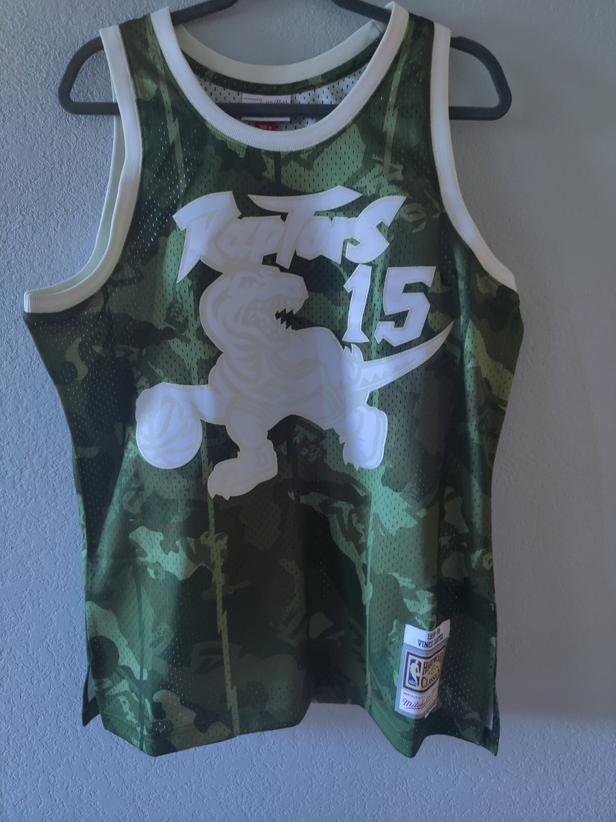 NBA VINCE CARTER ゴーストカモ SWINGMAN JERSEY Mitchell & Ness Toronto Raptors Vince Carter Swingman Jersey