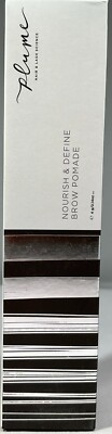 Plume Nourish & Define Brow Pomade with Brush, 0.14 oz - CHOOSE SHADE!