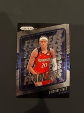 Brittney Sykes 2024 Panini Prizm WNBA Fearless Insert Card-#15 Washingon Mystics