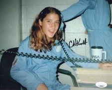Christina Koch signed 8x10 NASA Astronaut  Artemis II   JSA COA
