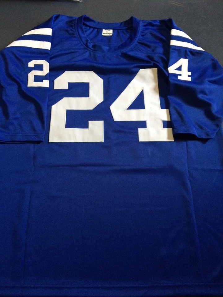 LENNY MOORE AUTOGRAPHED SIGNED INSC BALTIMORE COLTS TB JERSEY JSA COA - Image 3 of 3