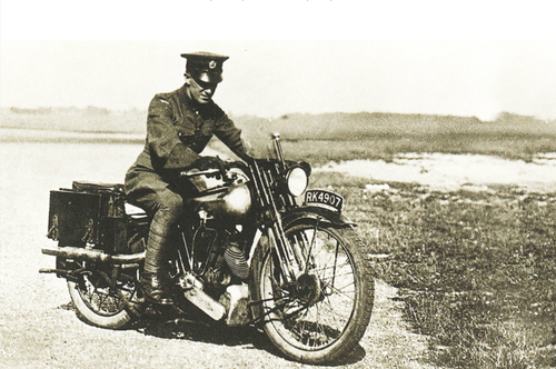 Moto clásica Brough Superior SS100 •Año 1926 (Escala 1/24) • Lawrence de Arabia - Imagen 7 de 13