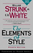 The Elements of Style, Fourth Edition - paperback, Jr, 020530902X, new