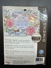 Cross Stitch Kit  Dimensions This Day Verse 70-65207