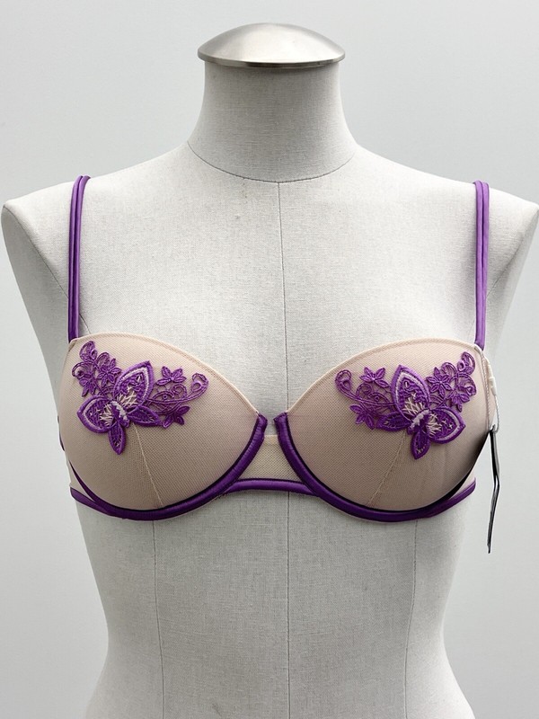COSABELLA LUSSO COLLECTION “CRAWFORD”  T-SHIRT BRA SIZE 34B — MADE IN ITALY
