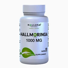 Moringa Capsules 1000mg - Moringa Oleifera for Immune Support - 60 Capsules