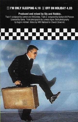 SUGGS I'M ONLY SLEEPING / OFF ON HOLIDAY CASSETTE SINGLE ROCK SKA POP-ROCK - Picture 3 of 6