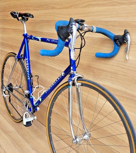 PINARELLO DYNA Team Brescialat italian steel road bicycle CAMPAGNOLO PEGORETTI - Picture 7 of 17