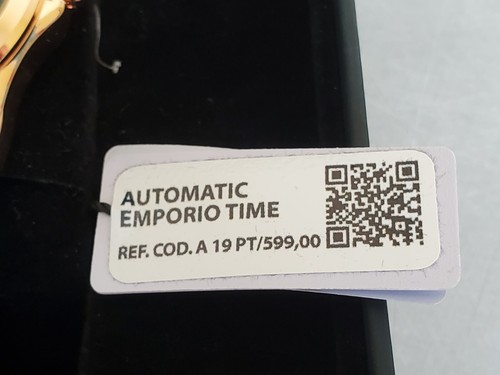 Reloj Hombre Emporio Time Automático Man – COD. A19 PT – Como Nuevo En Caja - Imagen 4 de 15
