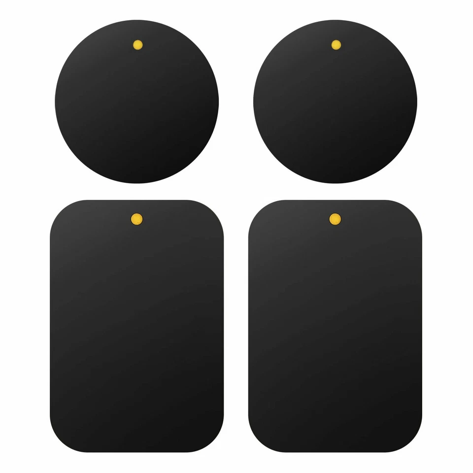 Сверхпрочная металлическая пластина для магнитных телефонов держатель крепление (4 штуки). - Изображение 2 из 4