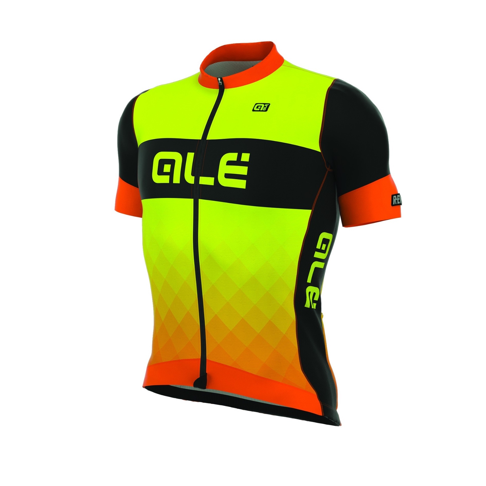 MAGLIA ALE' RUMBLES ARANCIO GIALLO FLUO TG. M MAGLIA ALE' ALE' ALE' RUMBLES ARANCIO GIALLO FLUO TG. M 09270c
