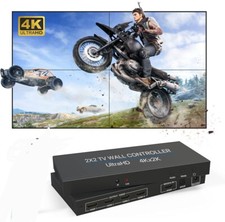 2x2 hdmi Video Wall Controller 4k No Remote Or Adapter Included