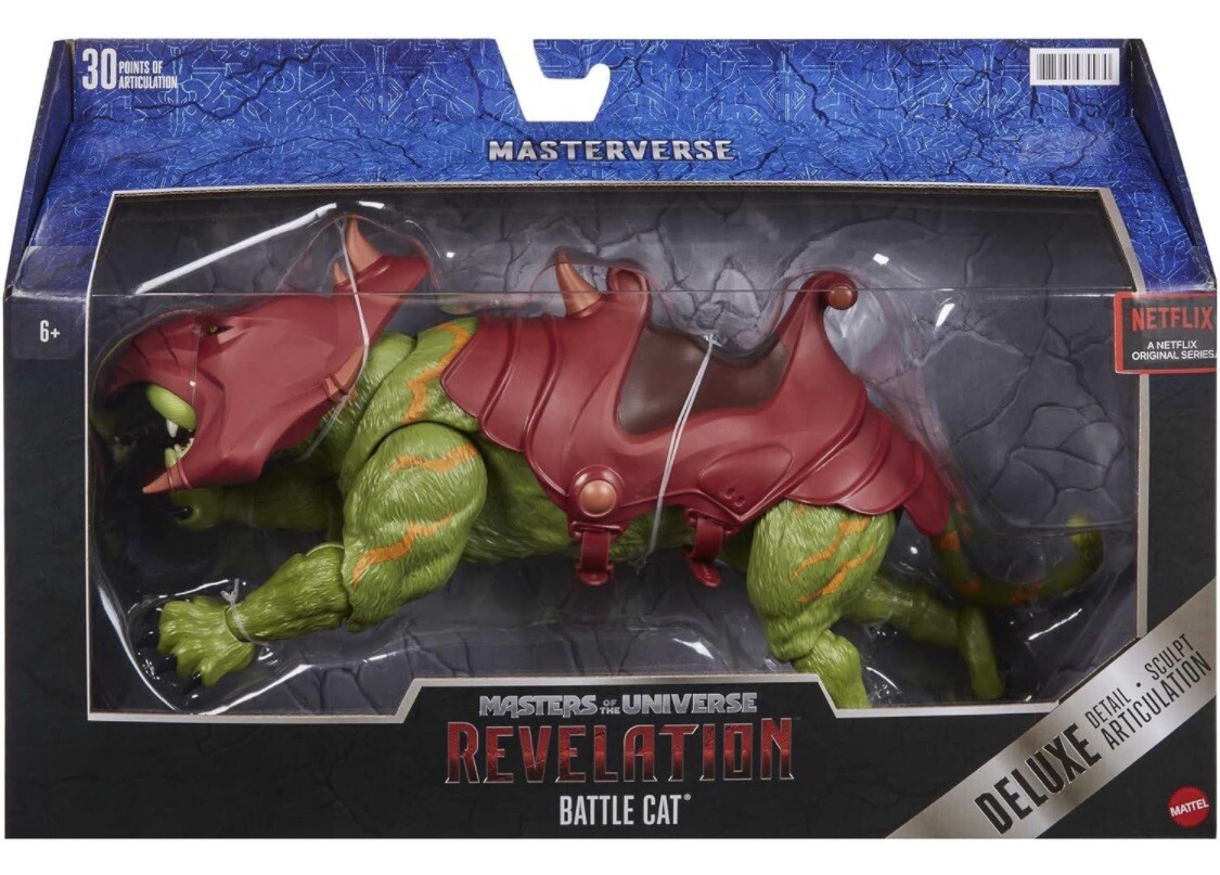 Mattel Masterverse Masters of the Universe Revelation 14-inch Battle Cat Action Figure GYV18