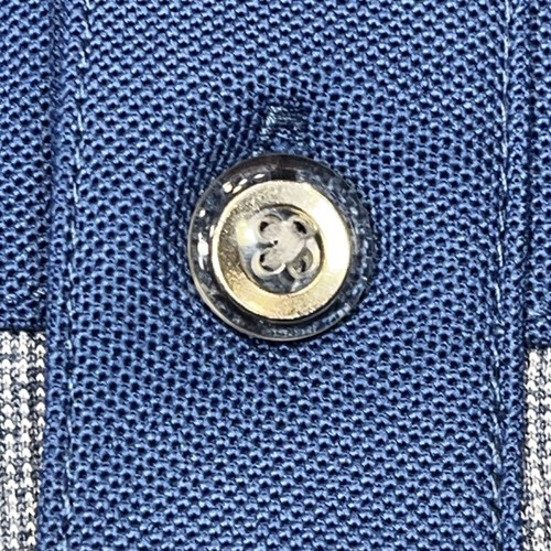 Bollé Herren Golf Polo Large Shirt feuchtigkeitsableitend sportlich blau grau - Bild 12 von 13