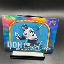 2024-25 UD Series 2 Ooh La La #14 Joey Daccord Seattle Kraken