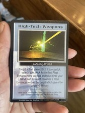 HI TECH WEAPONS 1998 BABYLON 5 CCG COLLECTORS THE GREAT WAR CARD NEAR MINT