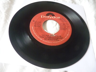 Sarah Dash Ray Goodman Brown USA soul 7'' Don't Make Me Wait plays lowVG