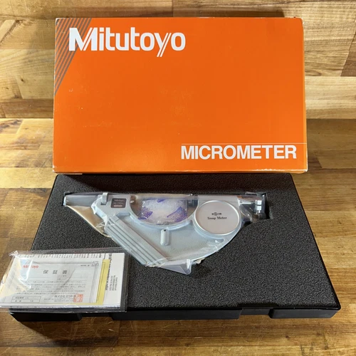 Mitutoyo 523-143 Dial Snap Meter, 50-75mm Range - New