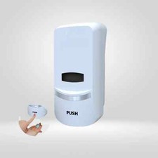 Plastic Manual Soap Dispenser White Soap 1000 ml 1 per box Commercial Manual