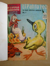 Lote de 19 libros raros de colección Cómic E. NOVARO y LA PRENSA: CLÁSICOS INFANTILES #1-3-7-9