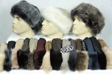 17 COLORS Sheepskin Shearling Leather Toscana Fur Beanie Round Bucket Hat S-2XL