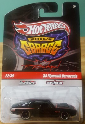 HOT WHEELS 他　ミニカー　174台 Hot Wheels Phil's Garage '68 Plymouth Barracuda Black 1:64 W/ Real