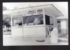 REAL PHOTO CORPUS CHRISTI TEXAS WHATABURGER MILK SHAKE STAND POSTCARD COPY
