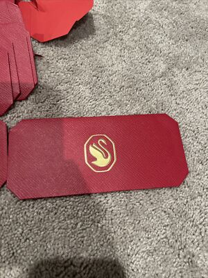 廃盤 Swarovski チューリップ レッド ピンク イエロー 3色セット Swarovski 5639489 Red Chinese Lunar New Year Envelopes Wedding NIB