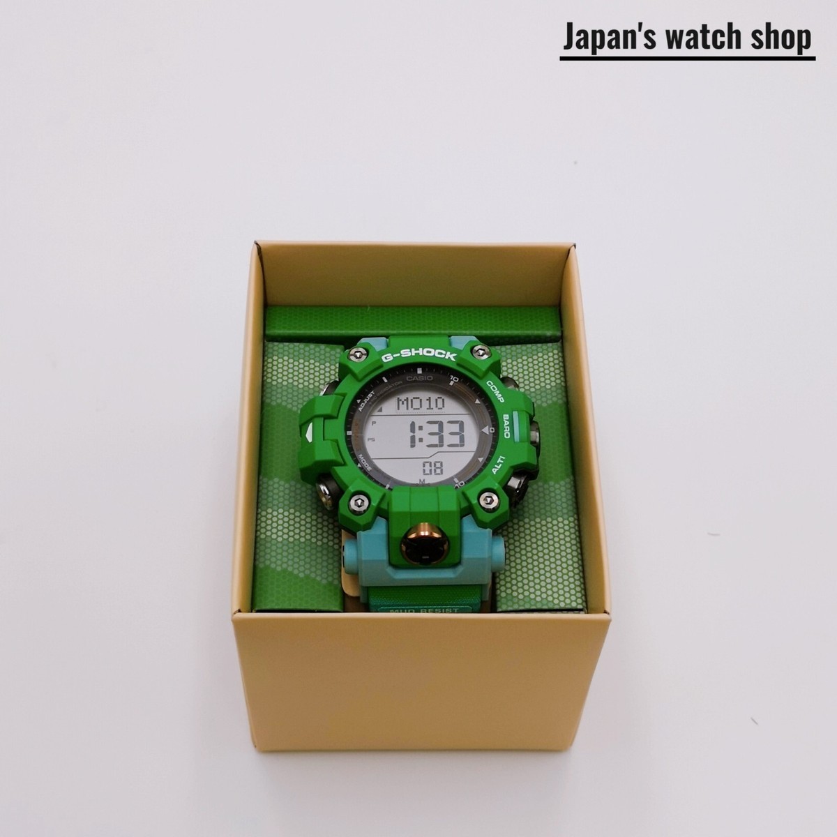 CASIO G-SHOCK Mudman GW-9500KJ-3JR Black EARTHWATCH Men's Watch