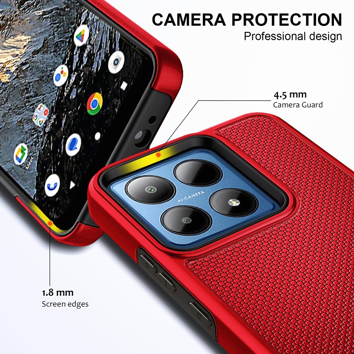 mobile phone cases with card holder iPhone 13 Pro Max Card Holder Case [Crystal CardSlot Series] [Slim Fit]