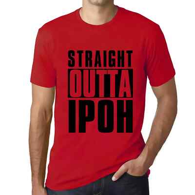 ULTRABASIC Herren T-Shirt Straight Outta Ipoh T-Shirt