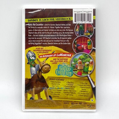 その他 Story of Cheese [DVD] VeggieTales: Sheerluck Holmes and the Golden Ruler DVD Silly