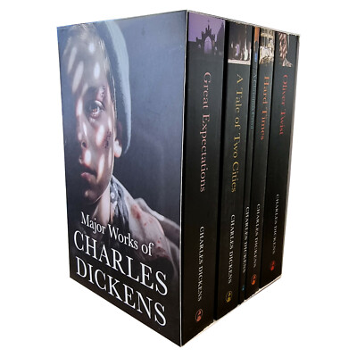 Major Works of Charles Dickens 5 Books Collection Set - Young