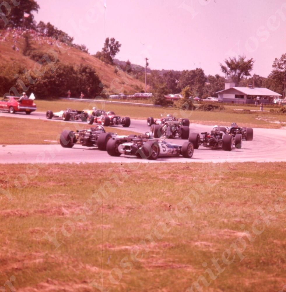 A20  Original slide 1960's SCCA road course race cars 942a