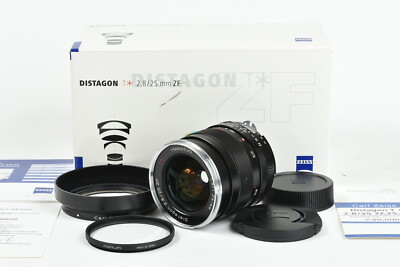 Carl Zeiss Distagon T* 25mm F2.8 ZF MF Lens for Nikon F Mount 