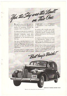 1930s Advertisement 1939 Buick Original Magazine Automobile Advertisement Antique Automobile Ads Antique Car Ads Advertisements Art Collectibles Issho Ueno Com