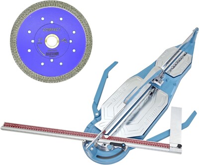 SIGMA 40'' Pull Handle Tile Cutter 4DU Ship fm US w/BONUS 4.5'' DIAMOND MESH BLADE