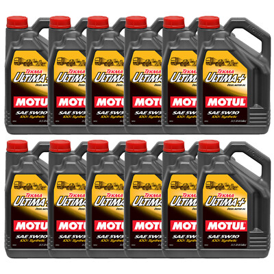 Motul 107299 TEKMA ULTIMA+ 60L Fully Synthetic Engine Oil  5W-30 (12 x 5L)