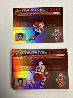 2024-25 Upper Deck Series 1 UD Gaming FOV Full Set 25 Ovechkin Bedard ++