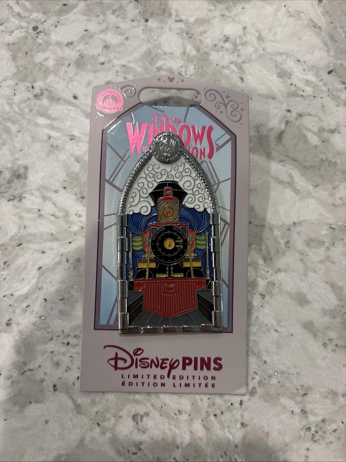 2026 Disney Parks Windows Of Attraction Disney World Railroad LE Pin