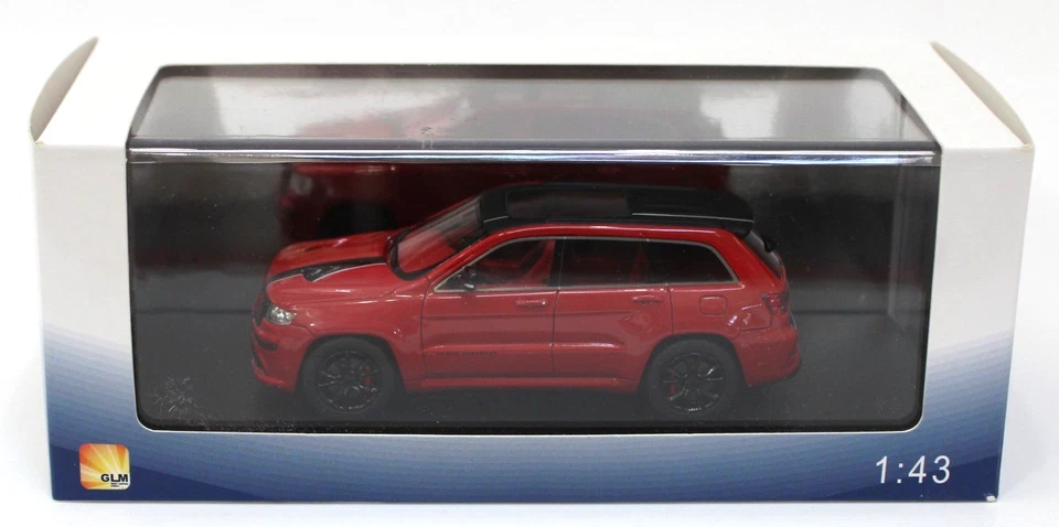 GLM 108503 Jeep Grand Cherokee SRT8 Red Resin 1:43 MIB Ltd Ed - Image 2 of 4