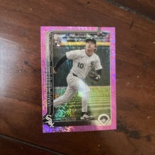 2025 Topps Update Series - Chase Meidroth #US337 Pink Holo Foil (RC)