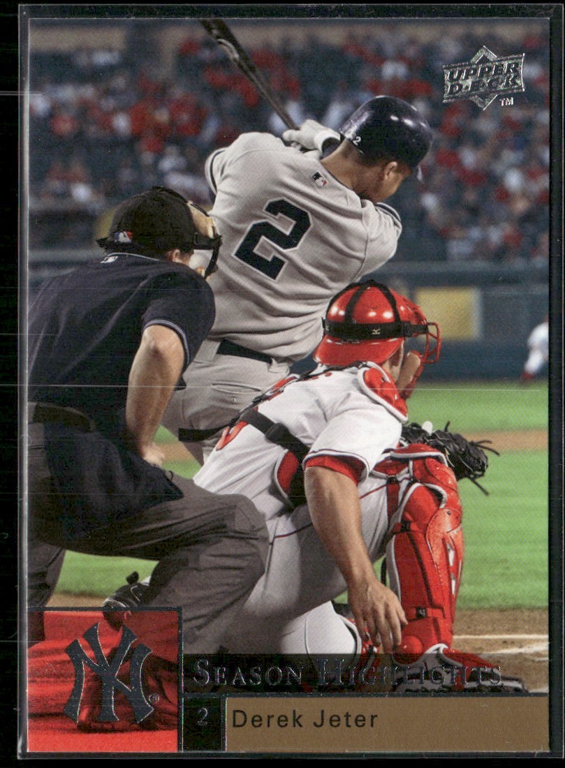 2009 Upper Deck Derek Jeter New York Yankees #466