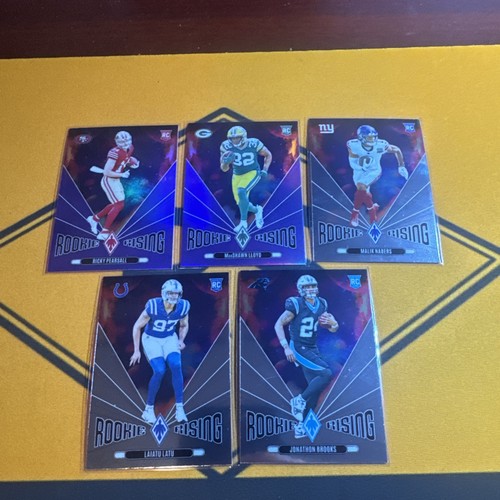 5 Card 2024 Phoenix Rookie Rising Lot 2 Purple 3 Regular