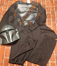 Jazwares Star Wars Mandalorian Kid Costume Youth Large 10-12 Jumpsuit Mask 10 12