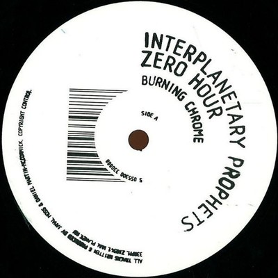 Interplanetary Prophets - Zero Hour (Vinyl 12'' - 2013 - UK - Original)