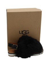 UGG Women's Sandals UK 9.5 Black Leather with Other Strappy New with tags